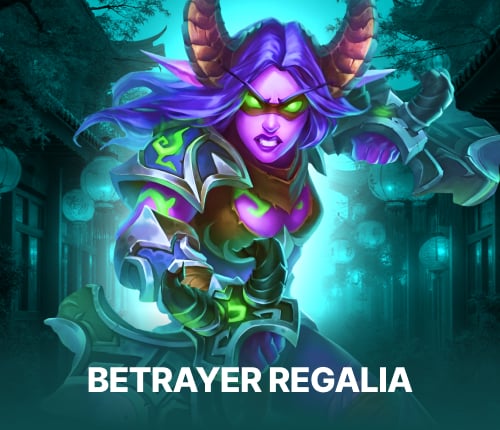 BETRAYER REGALIA TRANSMOG PREORDER